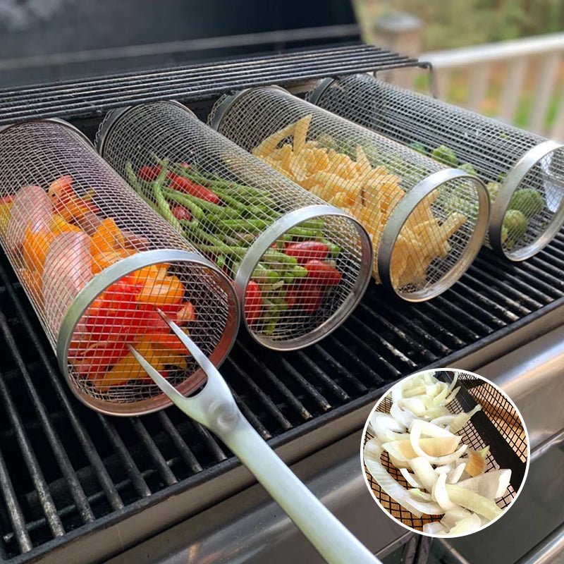 Grillkurv for Jevn Grilling og Tilberedning 1