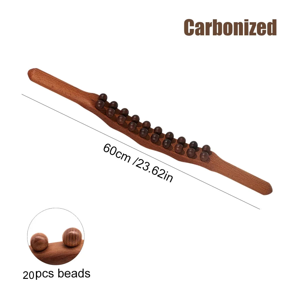 Gua Sha Massasje Stab i Tre Designet for Målrettet Behandling 7