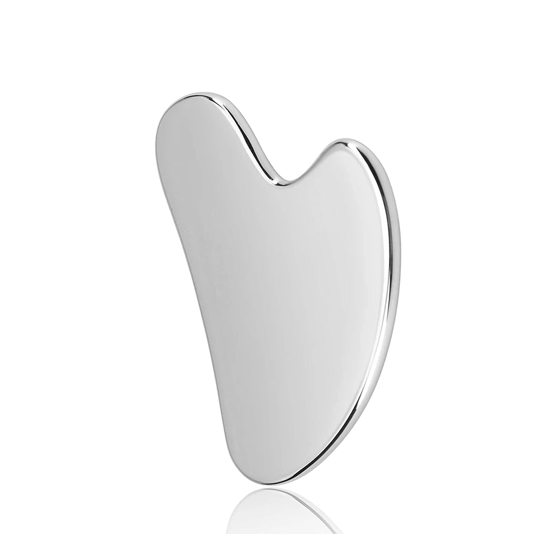 Gua Sha Massasjeskrape i Rustfritt Stål 0