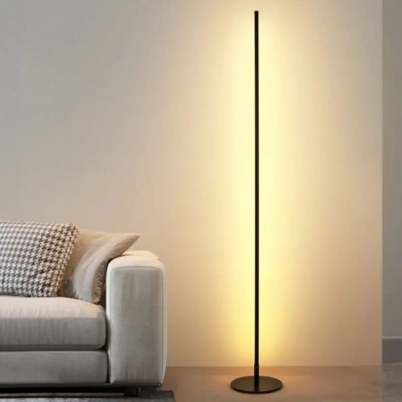 Gulvlampe Dimbart Stålampe for Stue - Moderne Design med Varmhvitt Lys 1