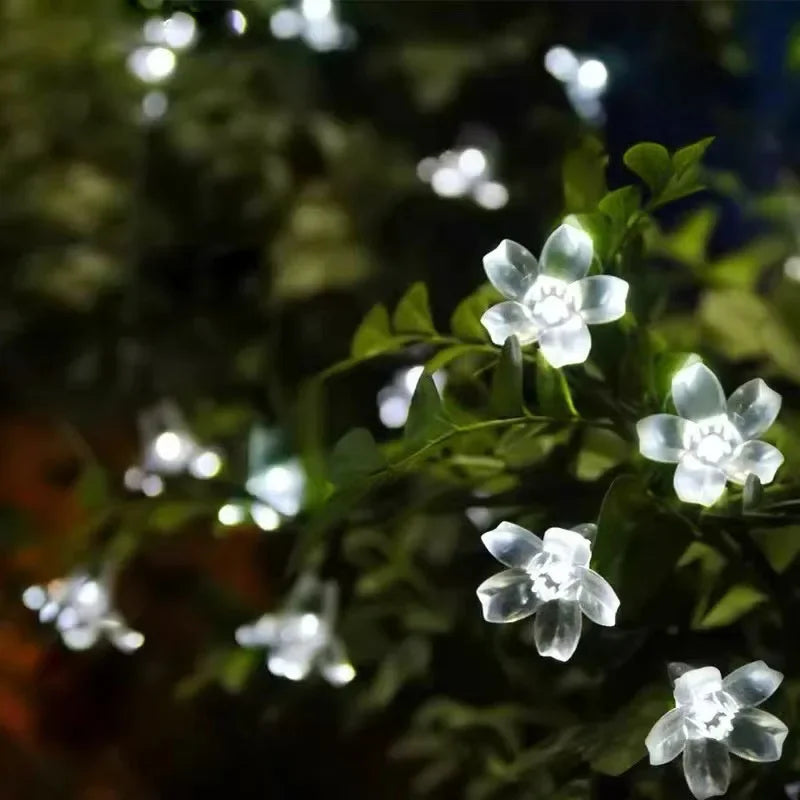Hage Lys Med Blomsterdesign Solcelledrevet 1