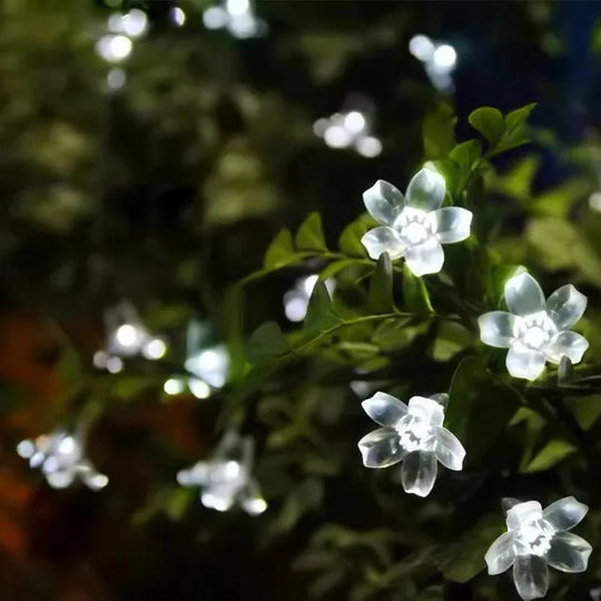 Hage Lys Med Blomsterdesign Solcelledrevet 1