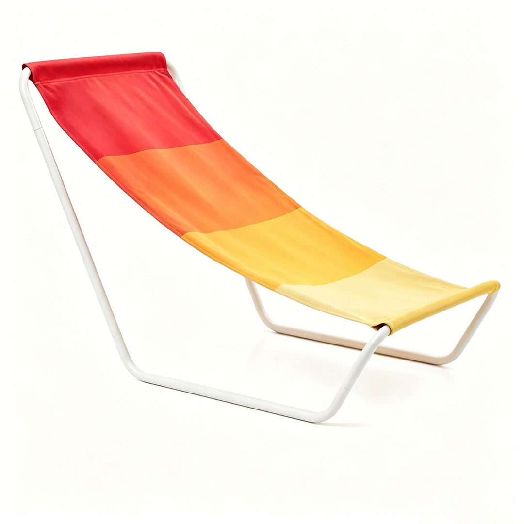 Hage solseng med buet design for komfort 3
