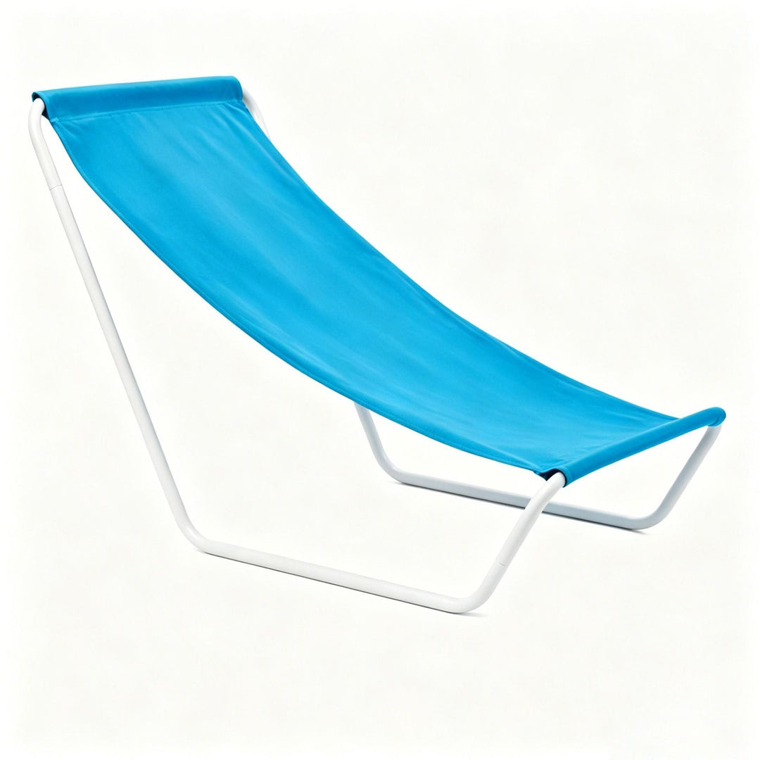 Hage solseng med buet design for komfort 6