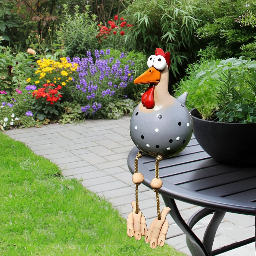 Hagefigur Kylling Bevegelig For Uterom Med Leken Design 5