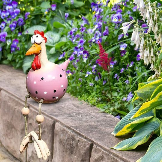 Hagefigur Kylling Bevegelig For Uterom Med Leken Design 7