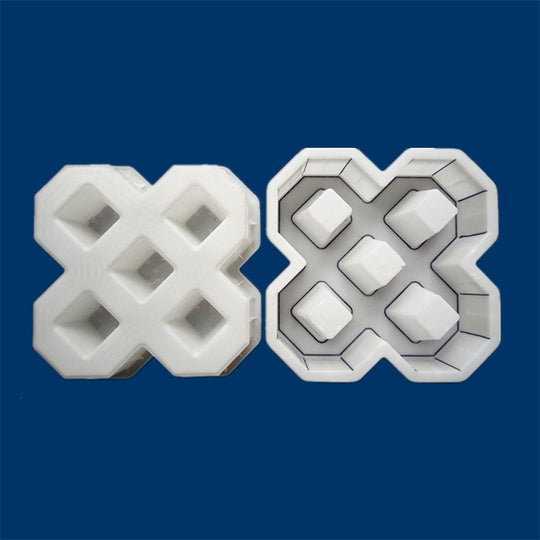 Hagegang Belegningsform Firkantet Design 2