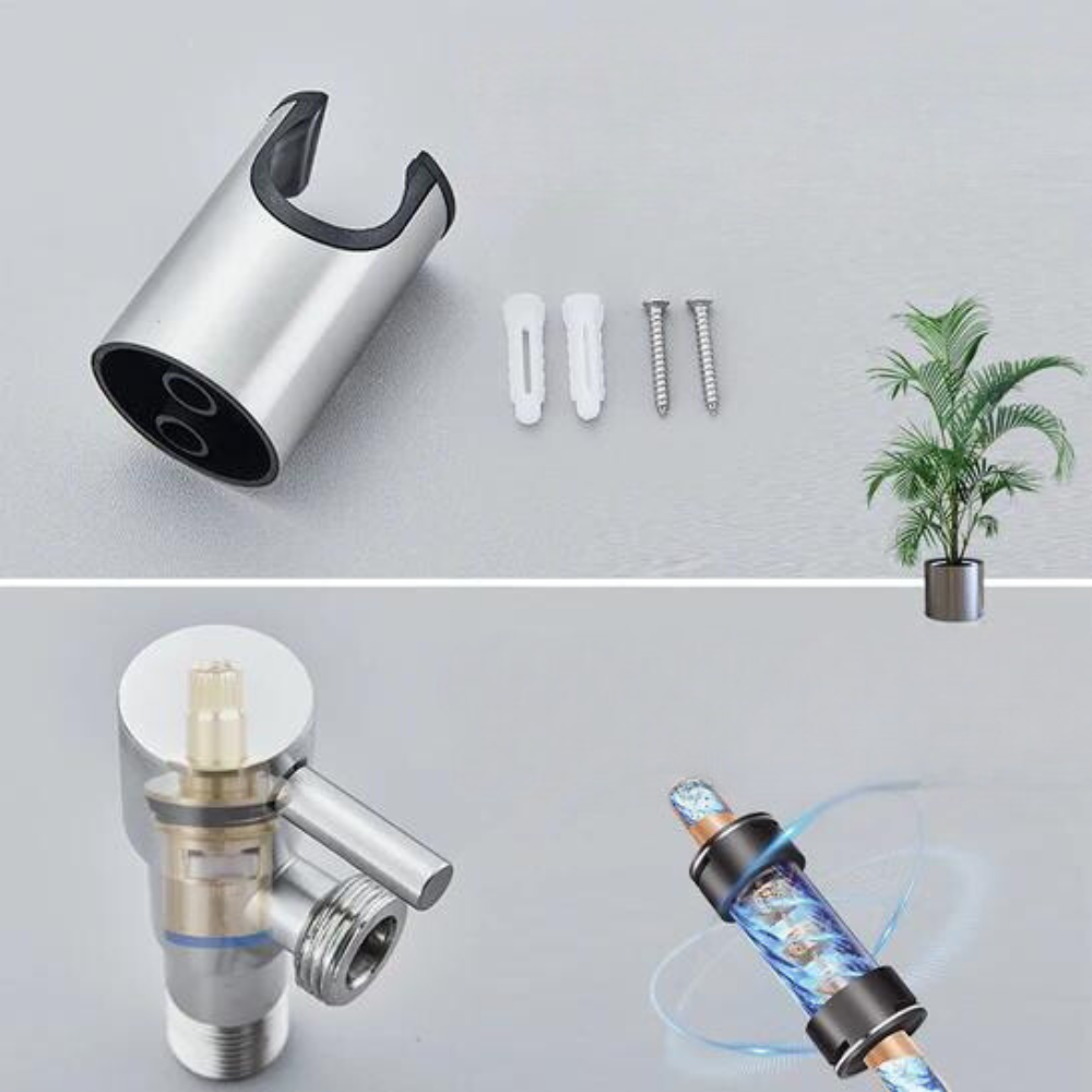 Hånddusj for Bidet med Justerbart Vanntrykk og Slitesterk Design 5