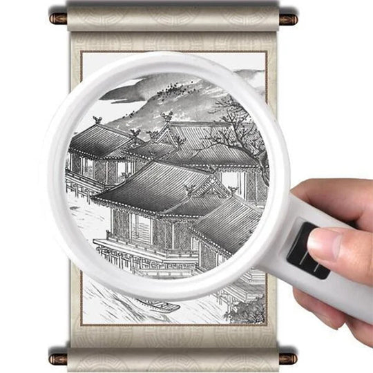 Håndholdt Forstørrelsesglass med 30x Forstørrelse og LED-lys 3