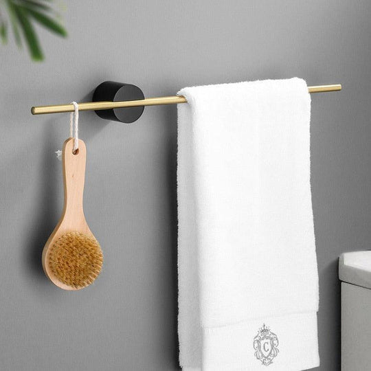 Håndkleholder i Metall med Justerbar Stang 0