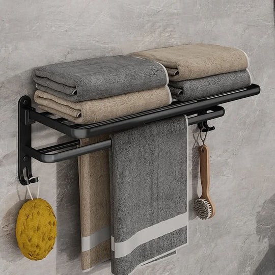 Håndklestang i Aluminium Stilig Design 2