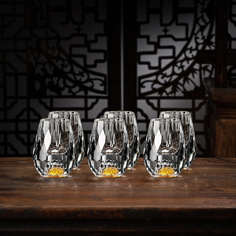 Håndlagde Krystallglass Sett med 2 for Whisky 2