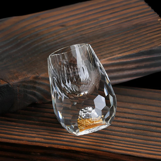 Håndlagde Krystallglass Sett med 2 for Whisky 3