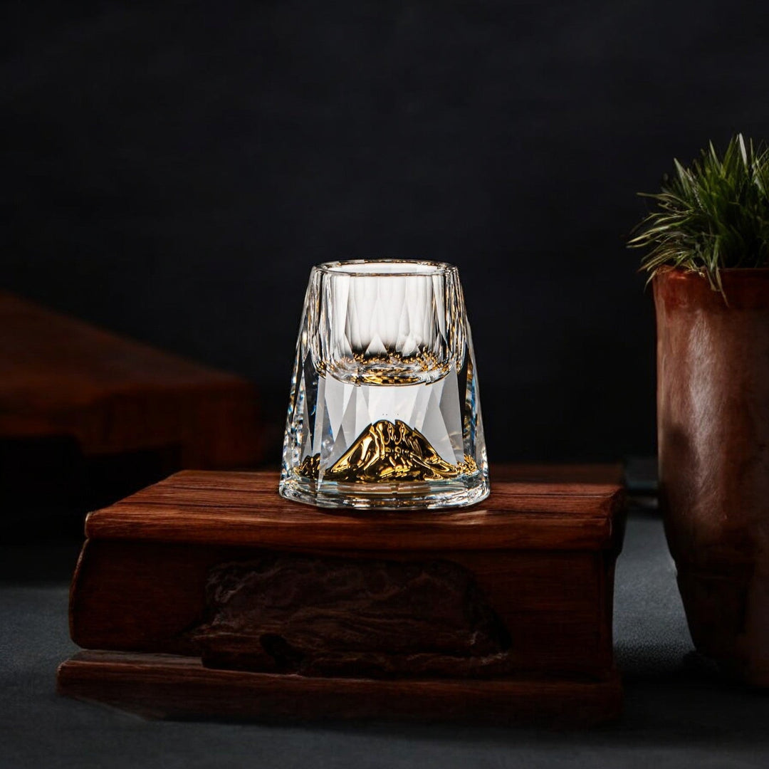 Håndlagde Krystallglass Sett med 2 for Whisky 5