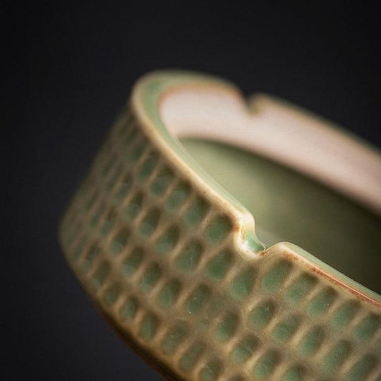 Håndlaget Retro Askebeger med Lokk 8