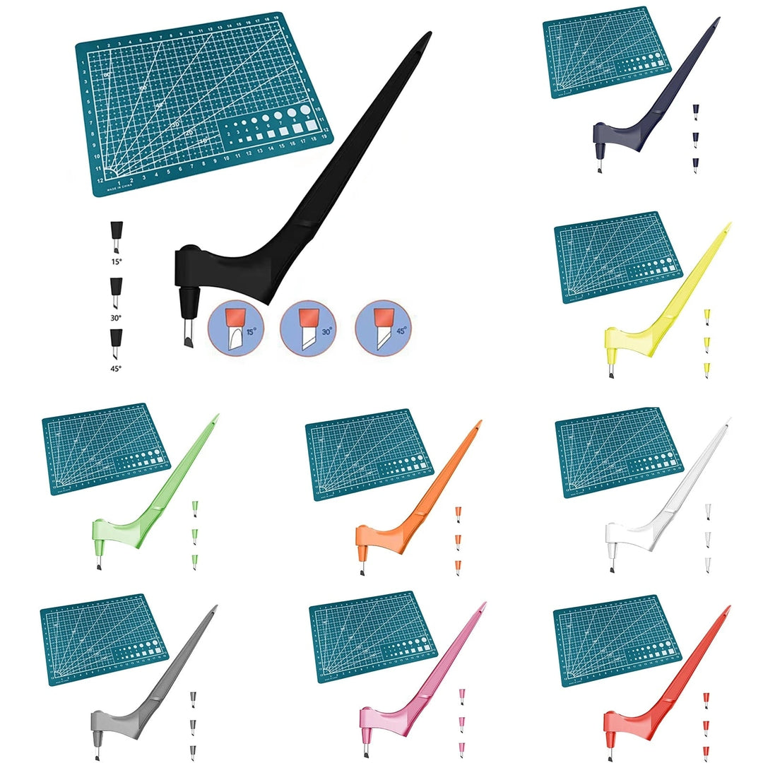 Håndverksskjæreverktøy med 360° Roterende Kniv 3