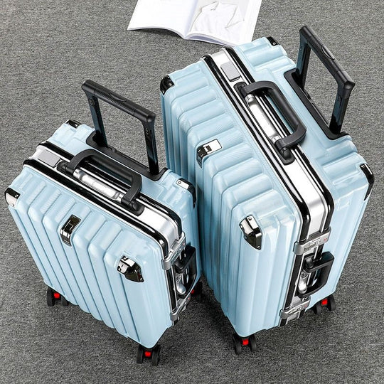 Hard Shell Reisevogn med USB-Ladeport og Multifunksjonell Oppbevaring 3