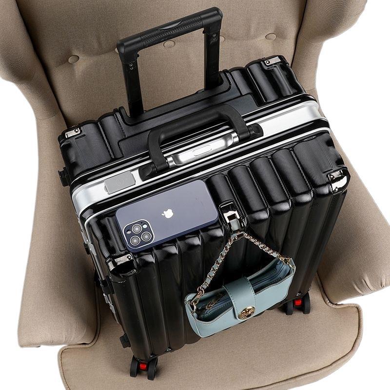 Hard Shell Reisevogn med USB-Ladeport og Multifunksjonell Oppbevaring 5