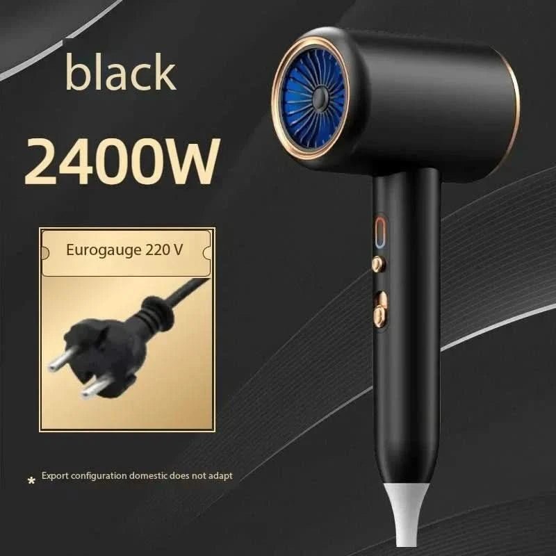 Hårføner 2400W Ionisk Teknologi Støysvak Design 3