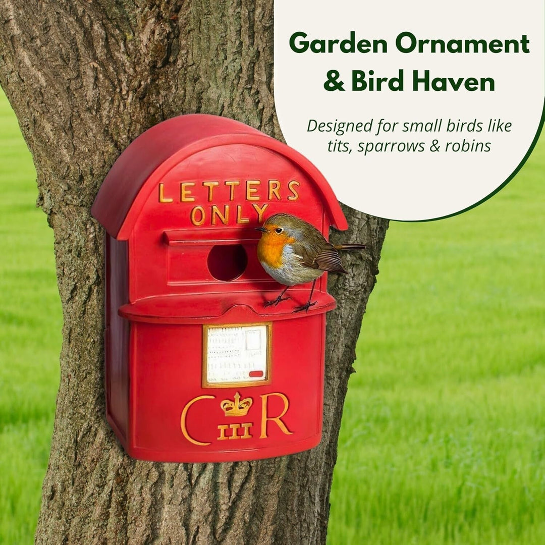 Hengende Fuglehus for Hage med Dekorativ Design 0