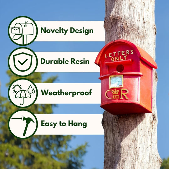 Hengende Fuglehus for Hage med Dekorativ Design 5