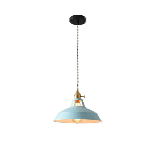 Hengende Lampe i Pastellmetall med Retro Design 0