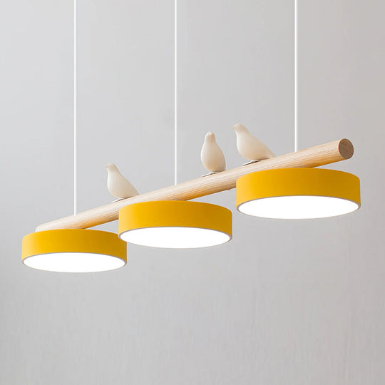 Hengende Taklampe Fugledesign for Spisebord Moderne Belysning 11