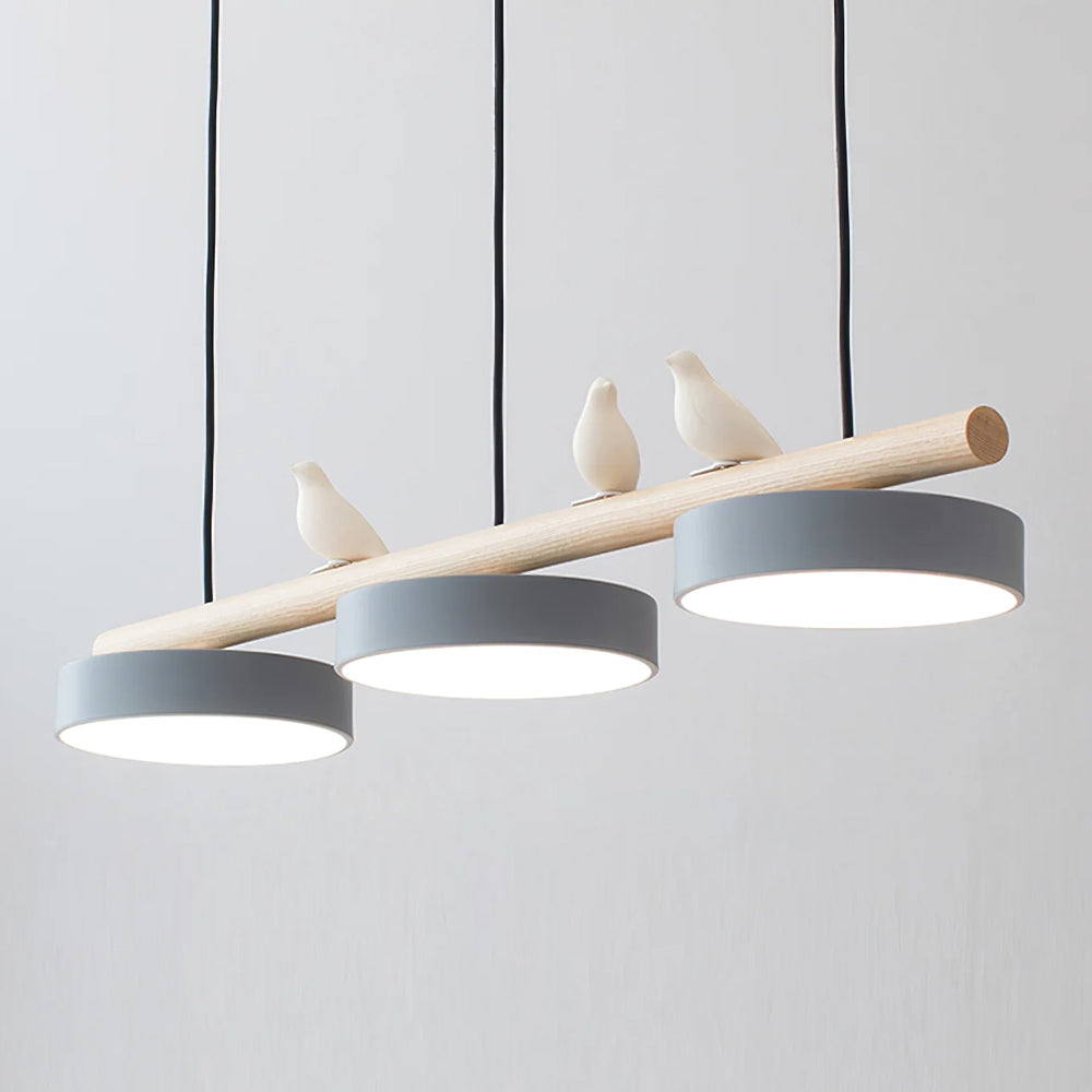 Hengende Taklampe Fugledesign for Spisebord Moderne Belysning 14