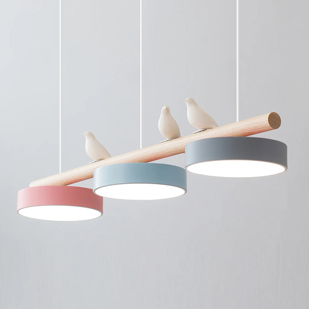 Hengende Taklampe Fugledesign for Spisebord Moderne Belysning 15