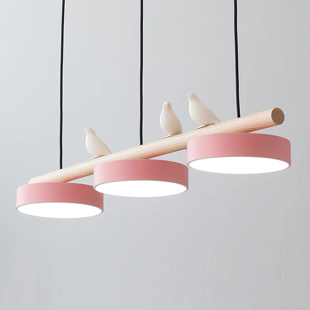 Hengende Taklampe Fugledesign for Spisebord Moderne Belysning 16