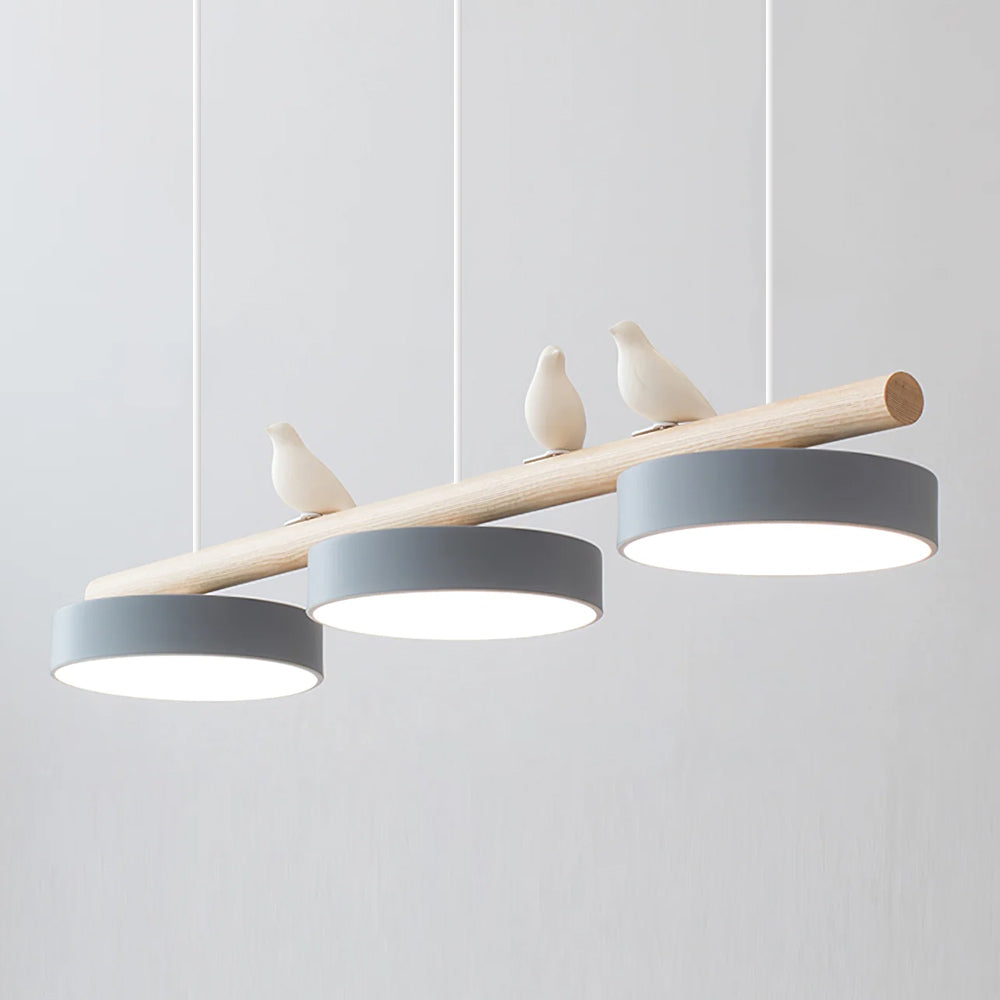 Hengende Taklampe Fugledesign for Spisebord Moderne Belysning 17