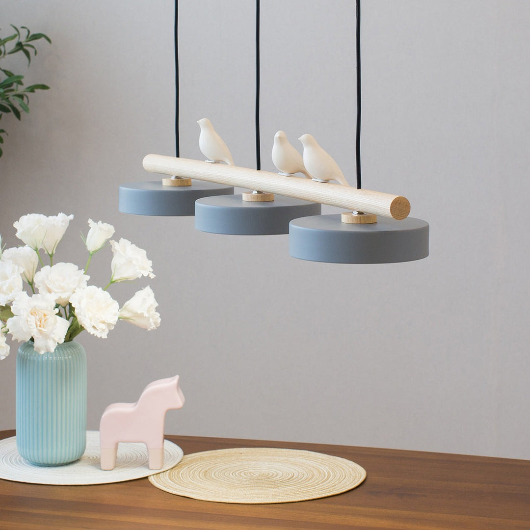 Hengende Taklampe Fugledesign for Spisebord Moderne Belysning 2