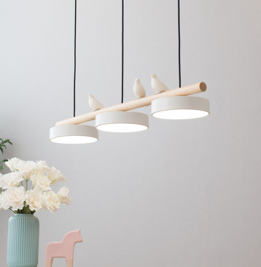 Hengende Taklampe Fugledesign for Spisebord Moderne Belysning 3