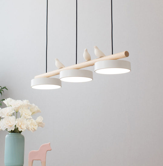 Hengende Taklampe Fugledesign for Spisebord Moderne Belysning 3