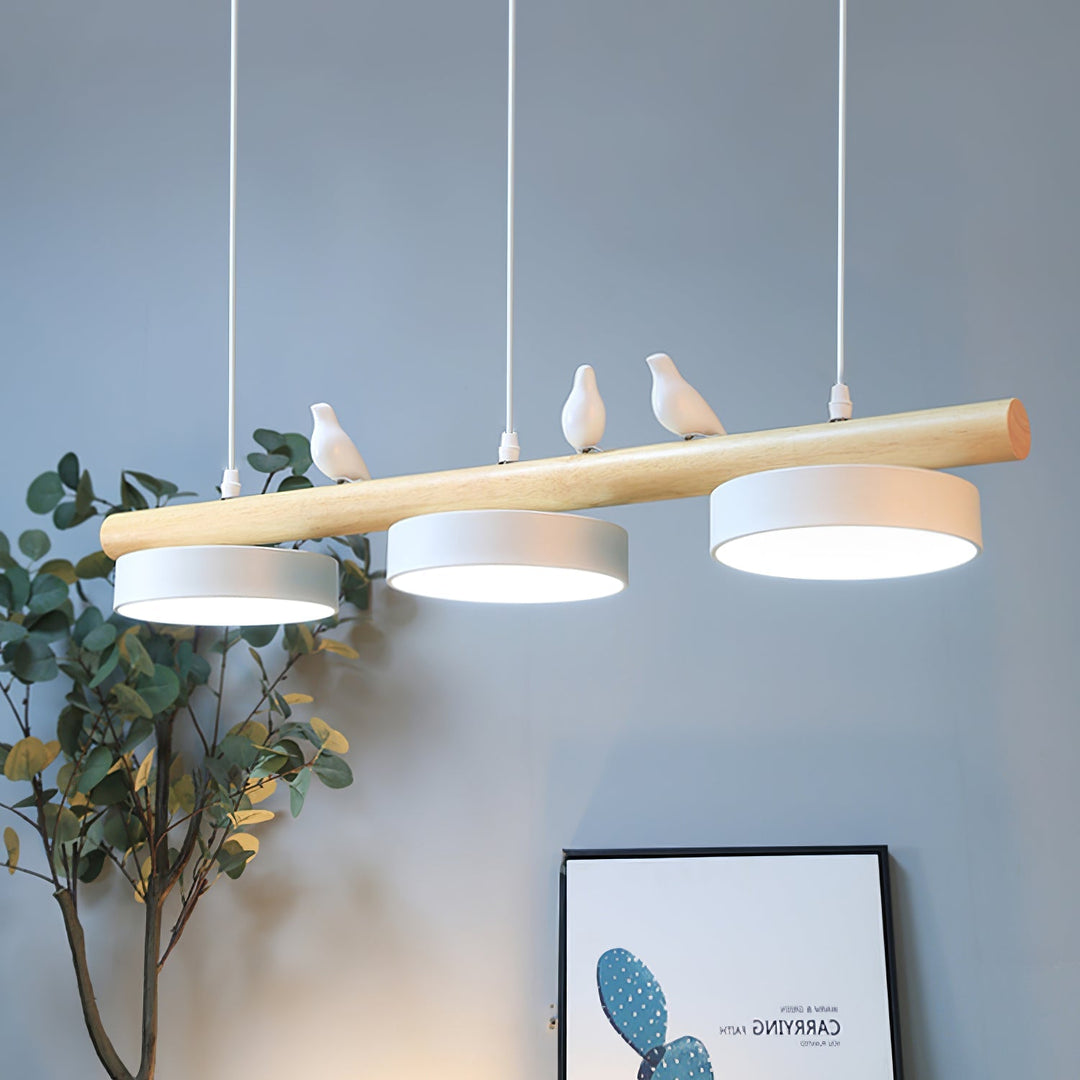 Hengende Taklampe Fugledesign for Spisebord Moderne Belysning 7