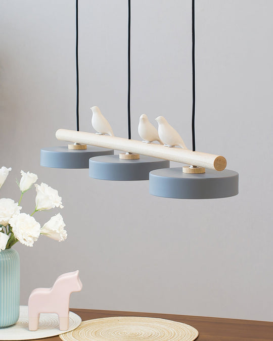 Hengende Taklampe Fugledesign for Spisebord Moderne Belysning 8
