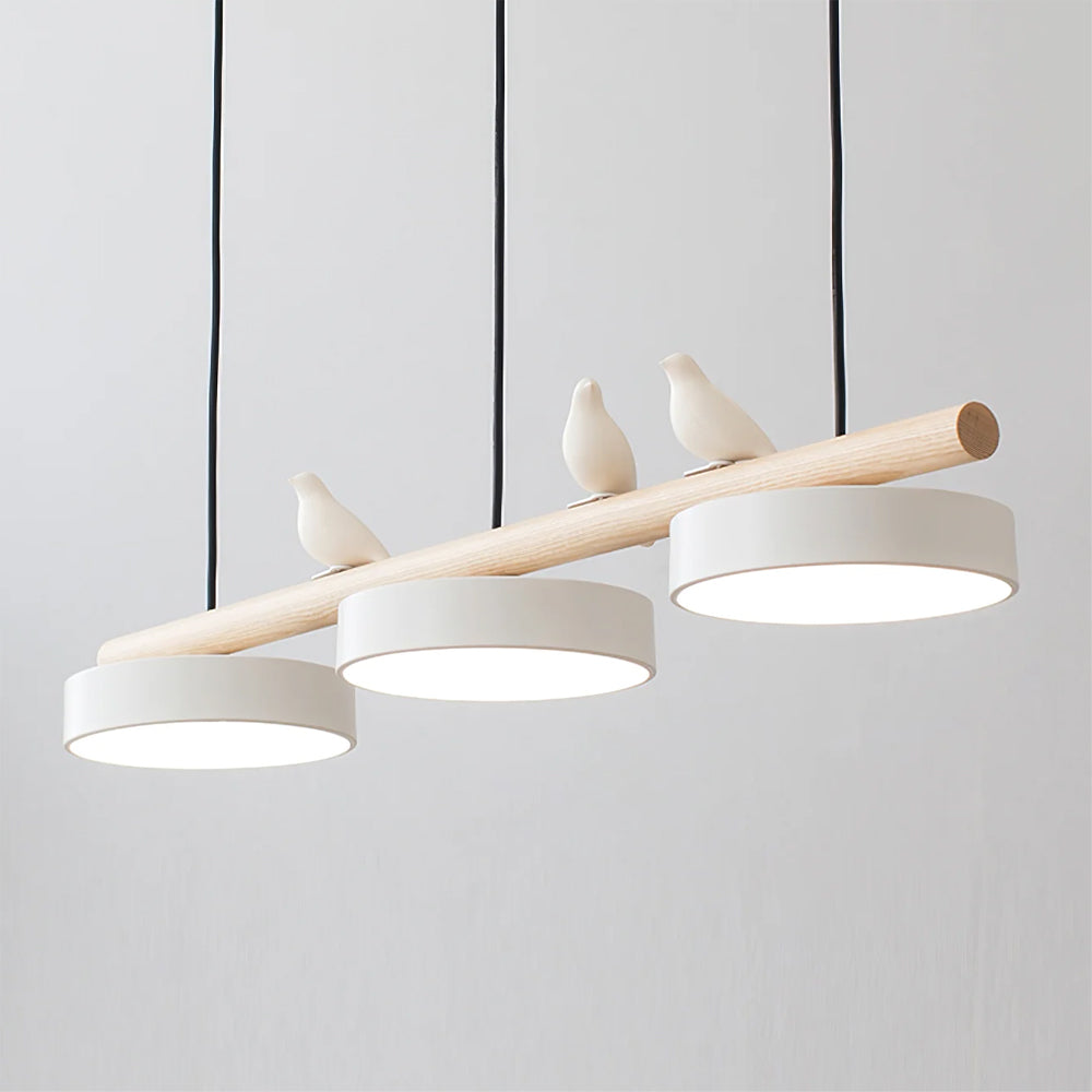 Hengende Taklampe Fugledesign for Spisebord Moderne Belysning 9
