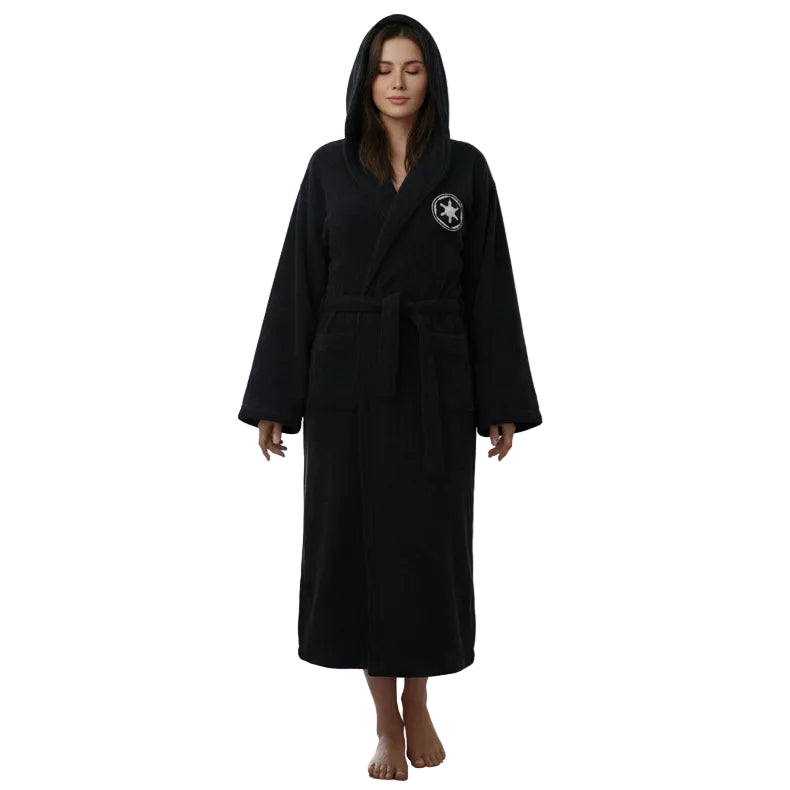 Herre Badekåpe Lang Flanell Komfortabel 0