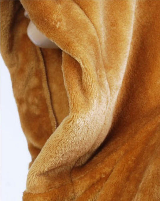 Herre Badekåpe Lang Flanell Komfortabel 5