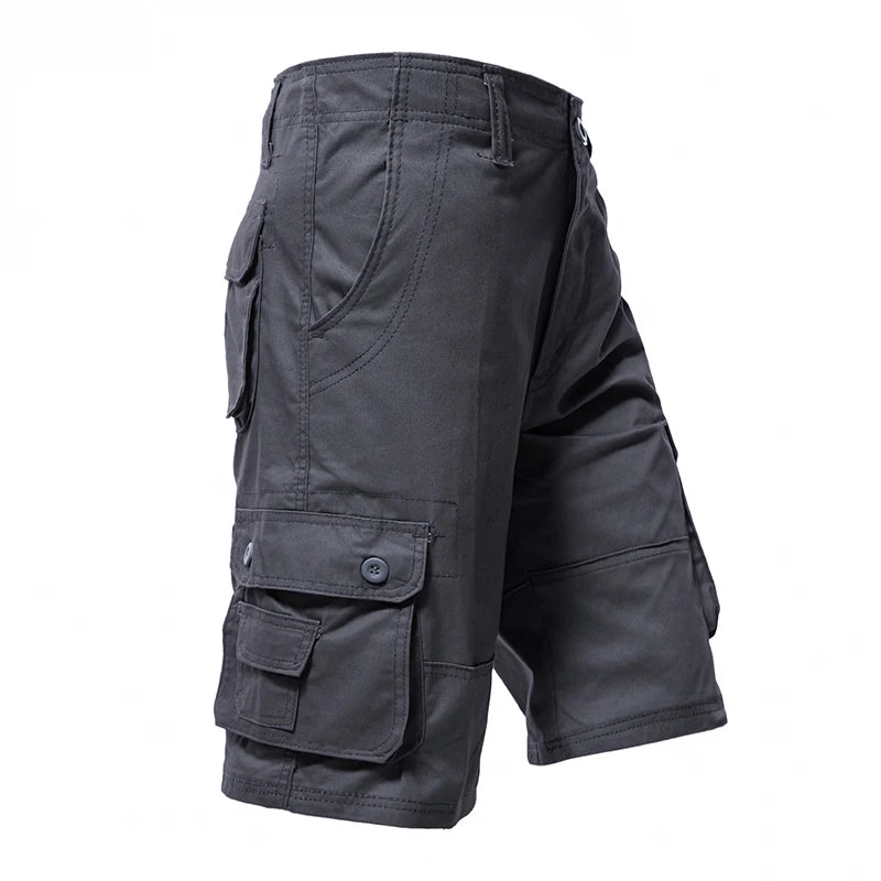 Herre Bermuda Shorts Løs Passform 6