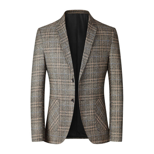 Herre Blazer Casual Med Broderi 1