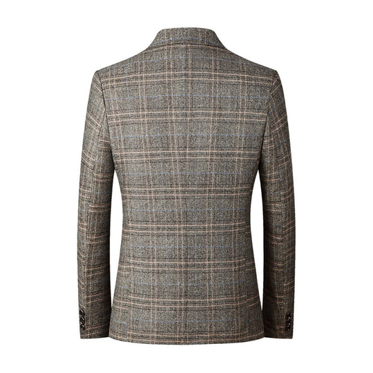 Herre Blazer Casual Med Broderi 2