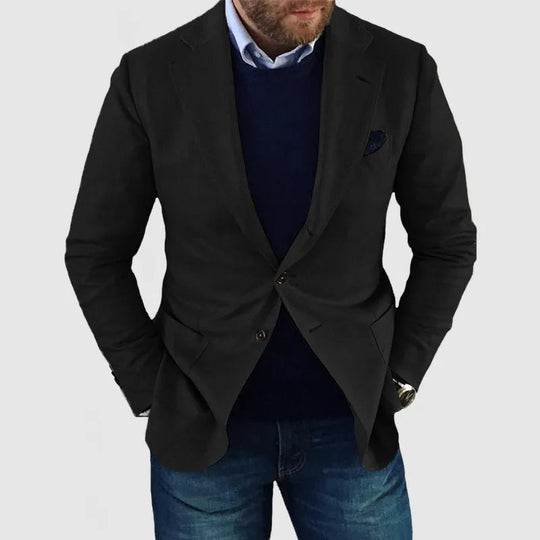 Herre Blazer Klassisk Design for Formelle og Uformelle Anledninger 3