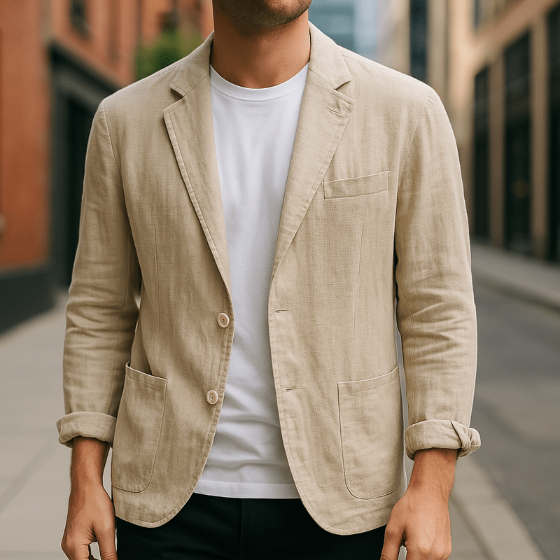 Herre Blazer Skræddersydd Lett Stil 1