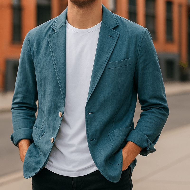 Herre Blazer Skræddersydd Lett Stil 2