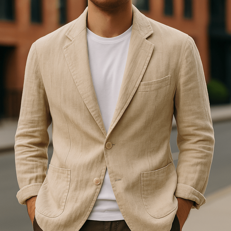 Herre Blazer Skræddersydd Lett Stil 5