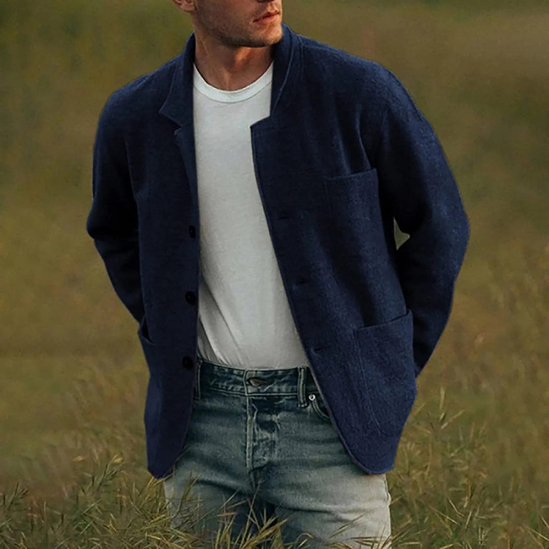 Herre Blazer Uformell Stil 3