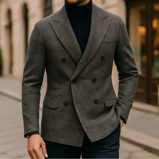 Herre Blazer med Skreddersydd Passform 5