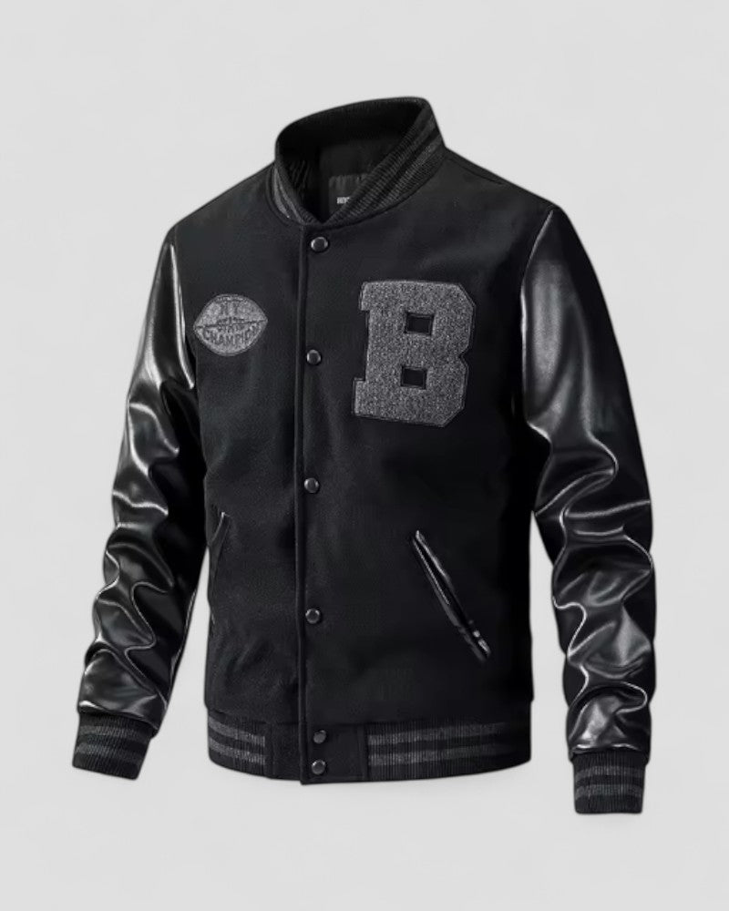Herre Bomberjakke Streetwear Casual 1