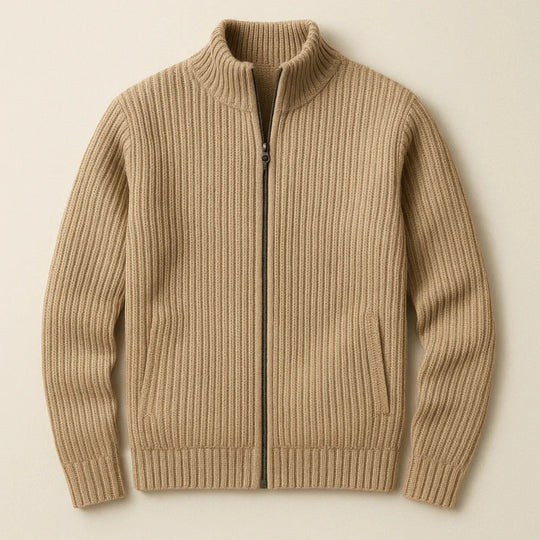 Herre Cardigan Jakke Zip-up Skreddersydd Stil 2